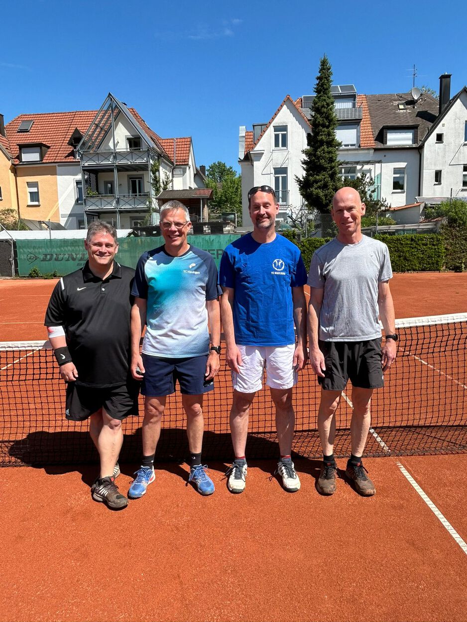 Guter Start für Herren 50 in die Medenrunde in Zähringen